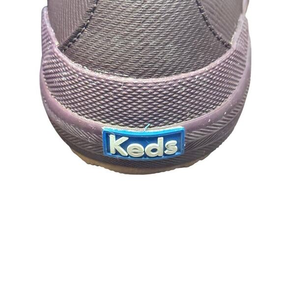Keds Scout Purple Water-Resistant Rain Boot Gingham Fabric Lined Women's 9.5 - Picture 11 of 13